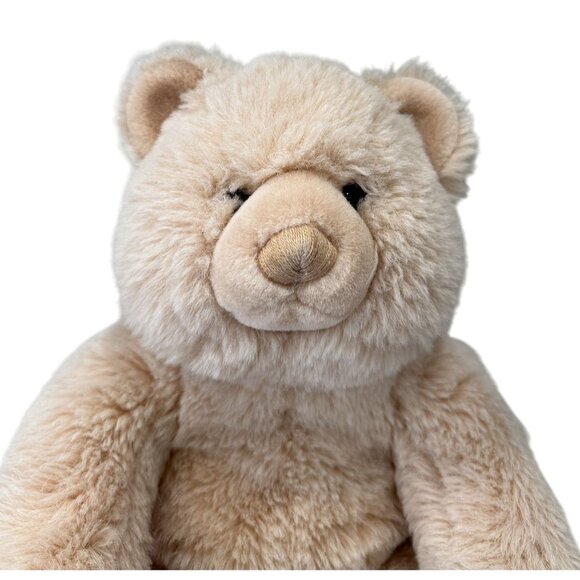 Gund Plush Apricot Teddy Bear Stuffed Animal 16" Korea Vintage Collectible Kids - Picture 2 of 7